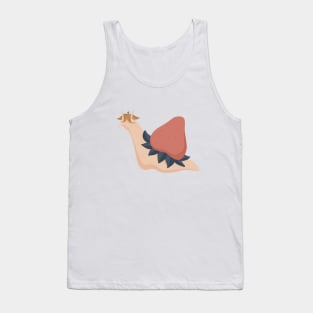 Strawberry Snail Tank Top